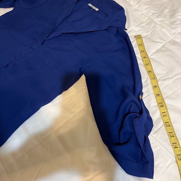 M P H COLLECTION BLOUSE BLUE(SALE) - Picture 10 of 14